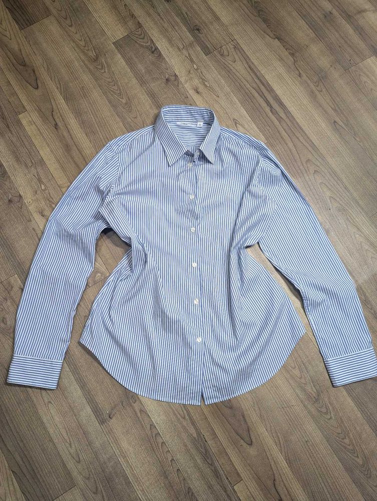 Striped Blue Shirt