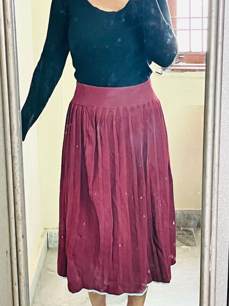 Korean Skirt|waist 40| Length 28
