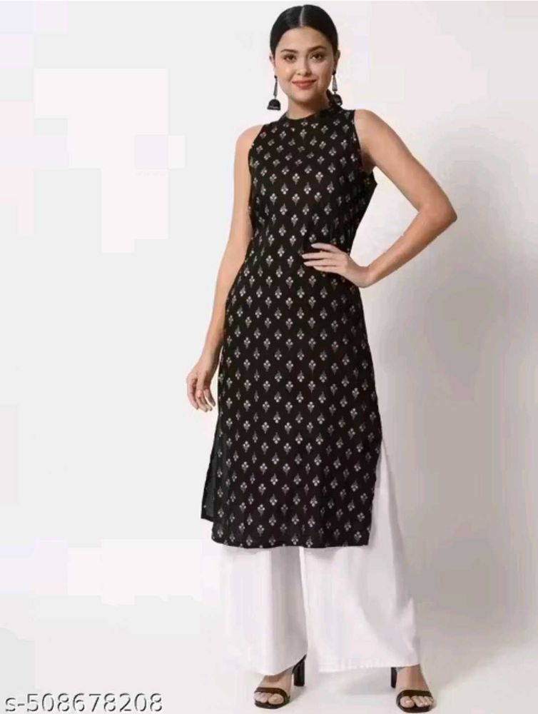 Elegant Black Kurta