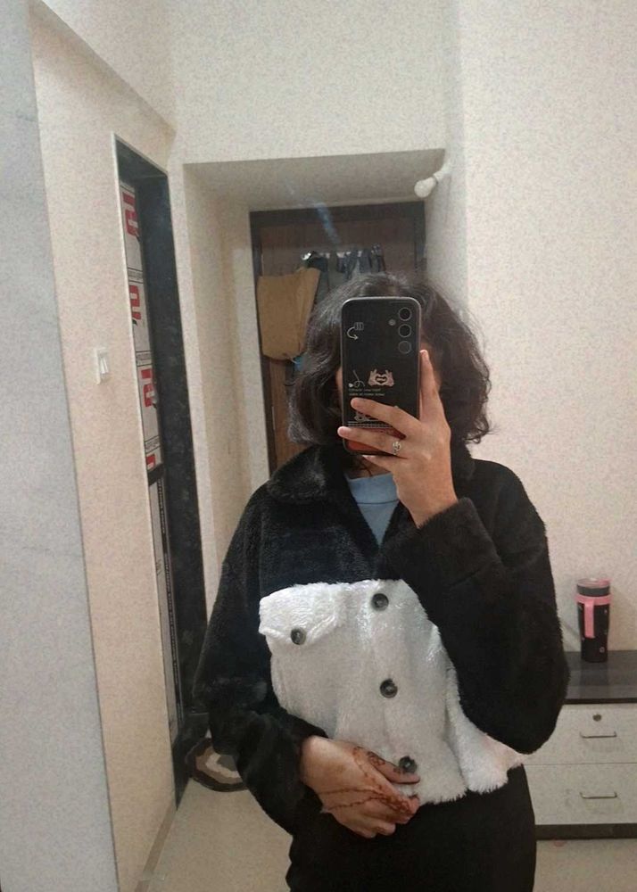 Stylish Black &amp; White Jacket