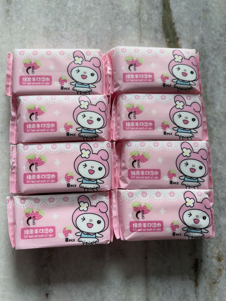 My Melody Wipes - 4 Packs
