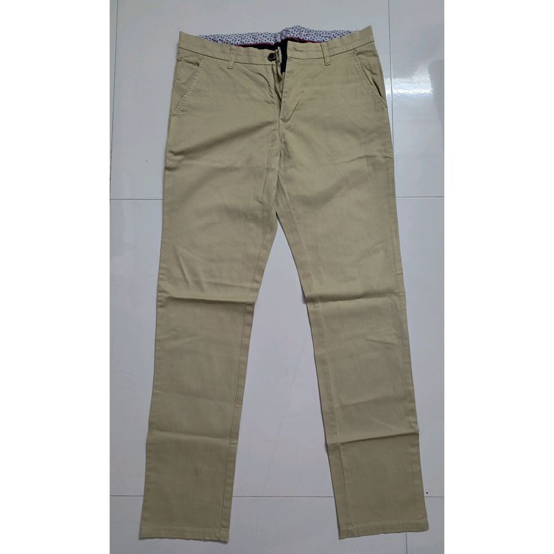 Max Brand Beige Color Narrow Bottom 34 Inch