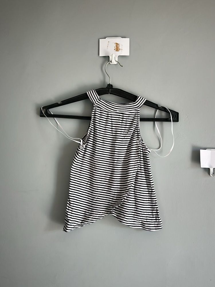 Striped Halter Top