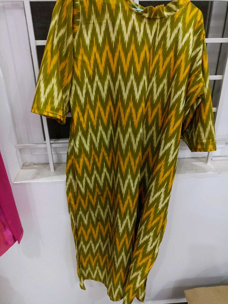 Kurti Ikkat Pattern