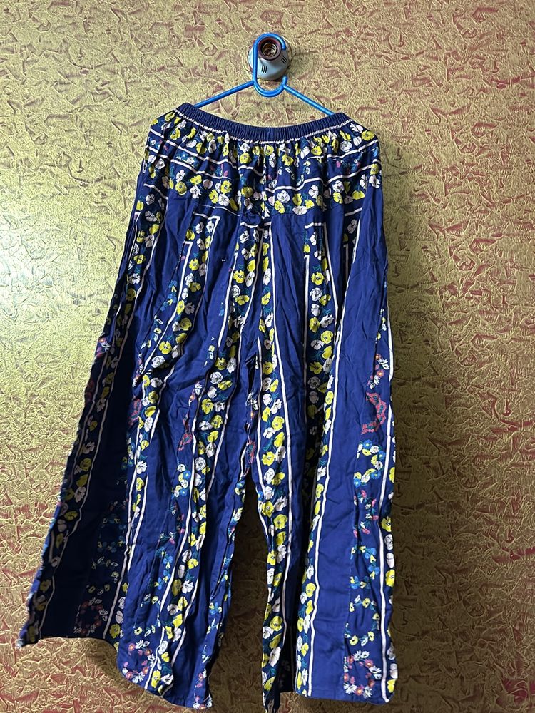 Boho Palazzo Blue