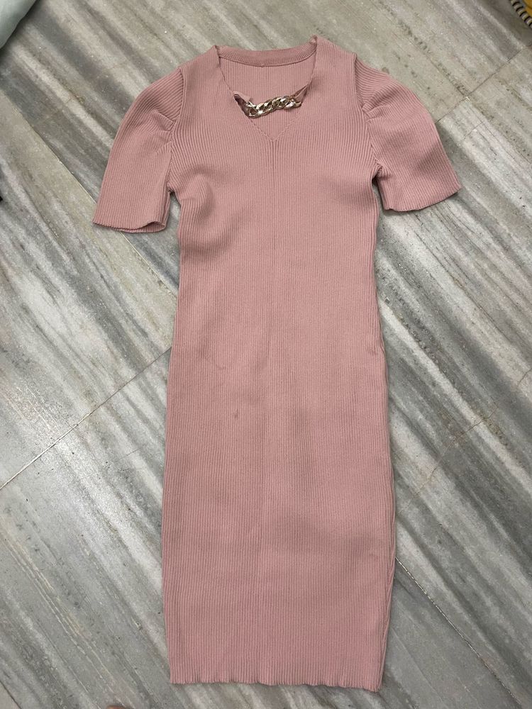 Pink Bodycon Dress