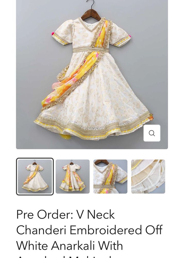 Elegant Embroidered Anarkali Dress