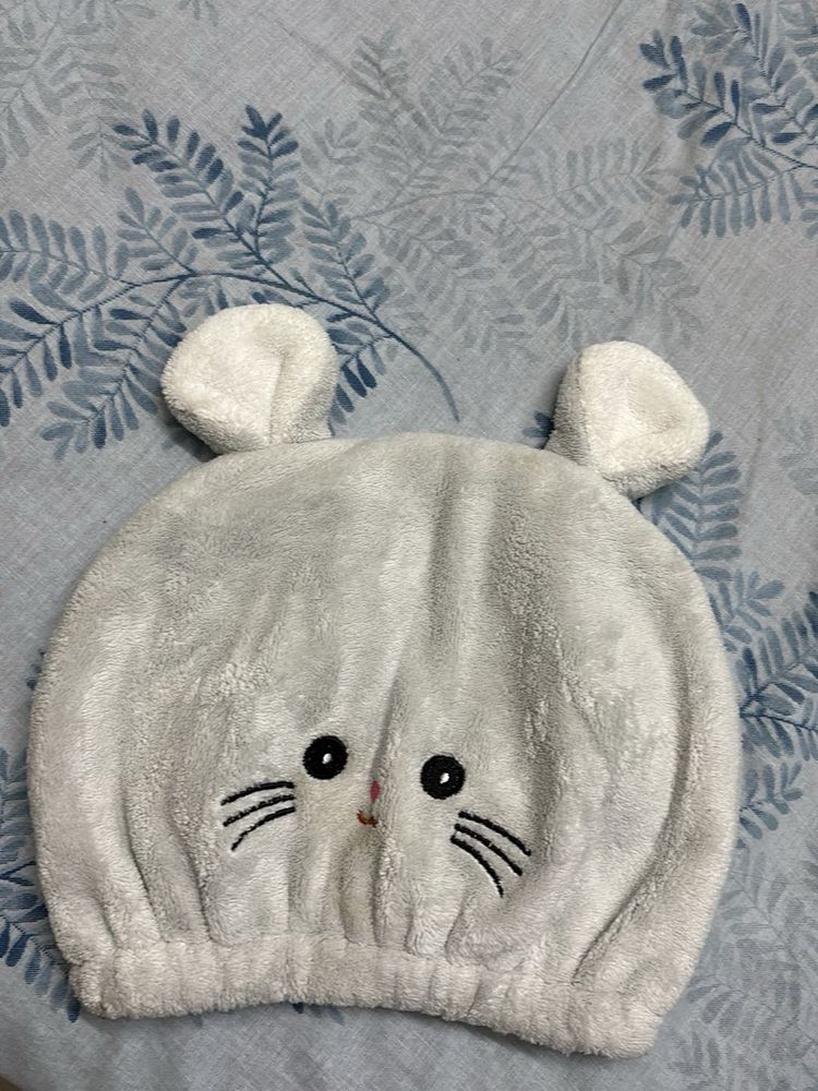 Cute Bathing Hair Cover Cap