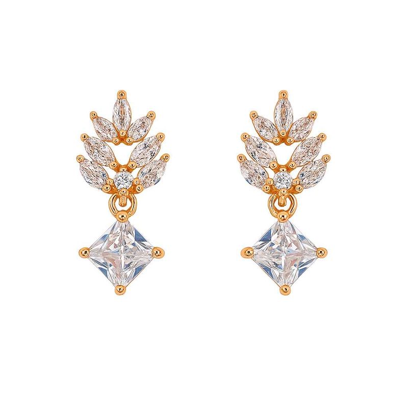 Elegant Crystal Drop Earrings