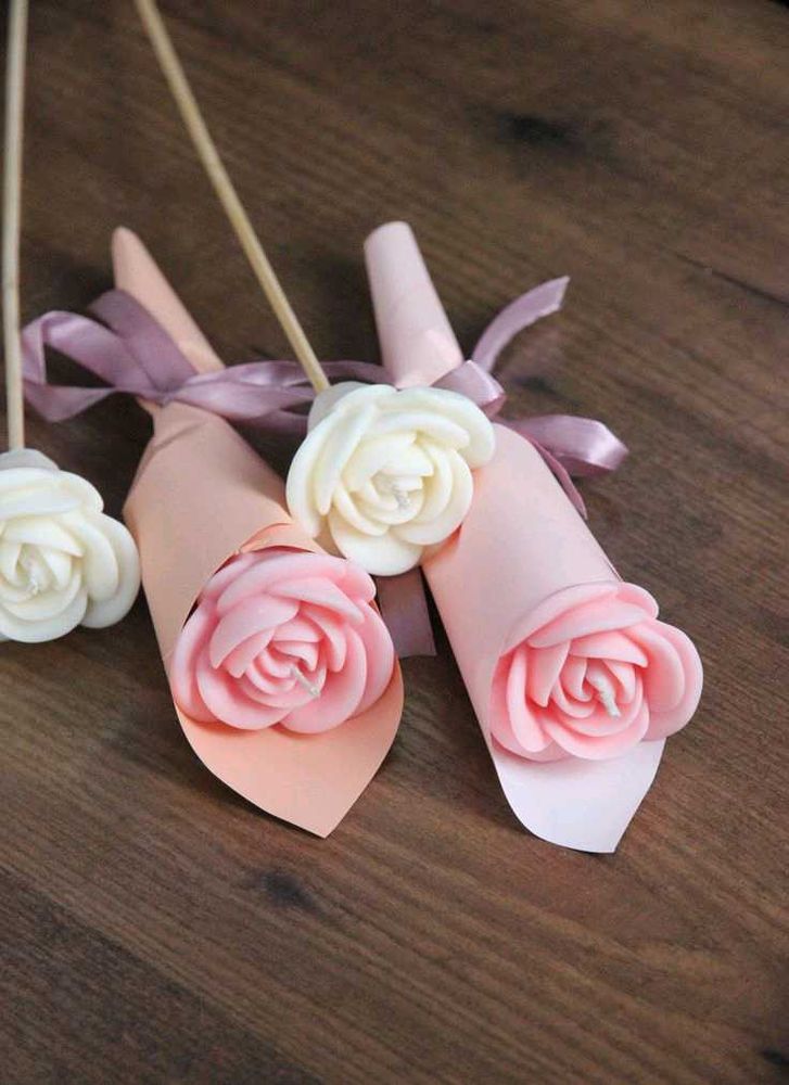 Rose Candle Bouquet 💐