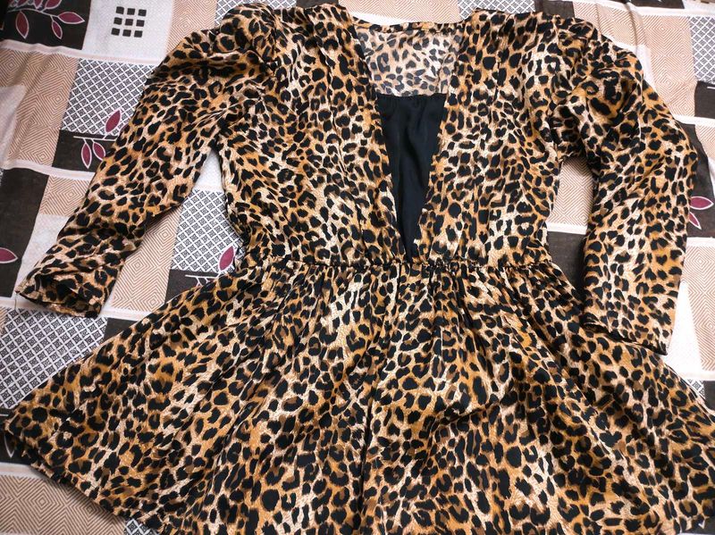 Leopard Print Dress