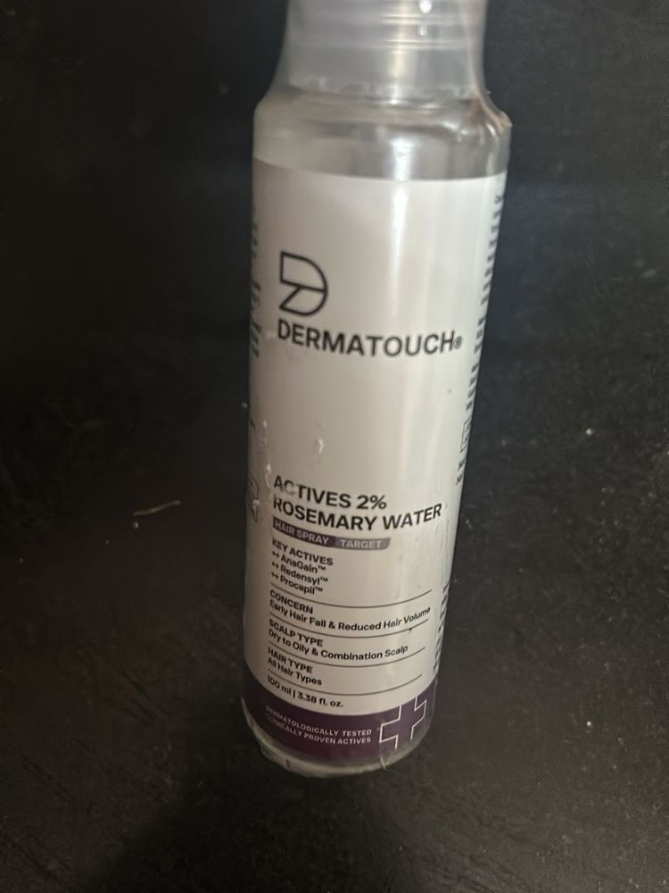 DermaTouch Actives Rosemary Water