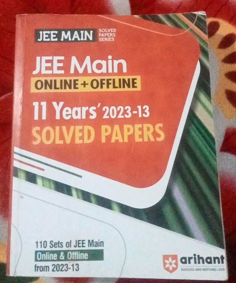 JEE Main Solved Papers (2023-2013)