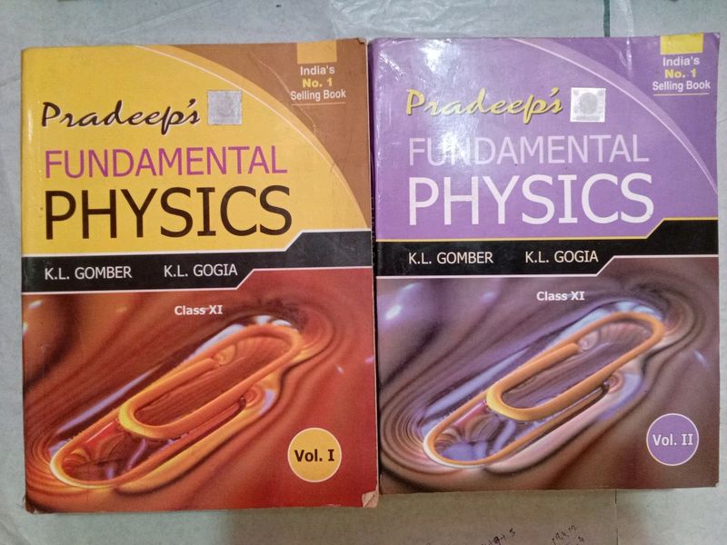 Pradeep Fundamental Physics Class 11
