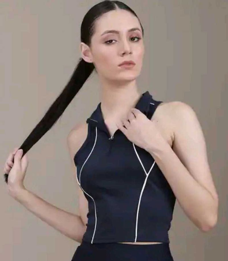 Navy Active Tank Top