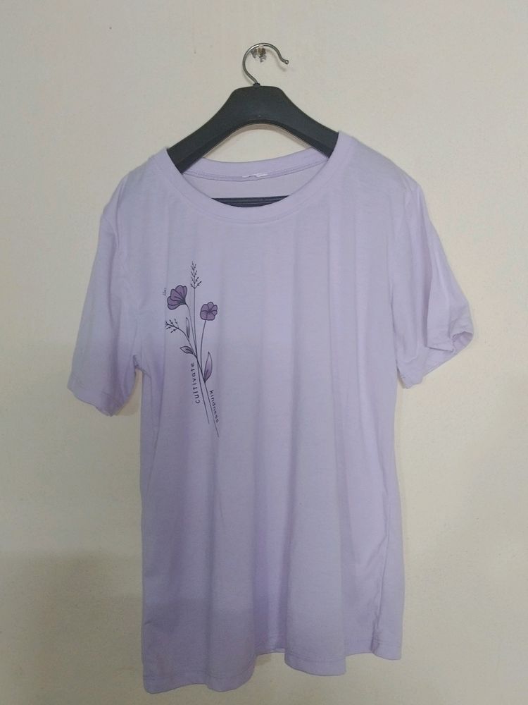 TRENDYWAY Women Graphic Print Round Neck