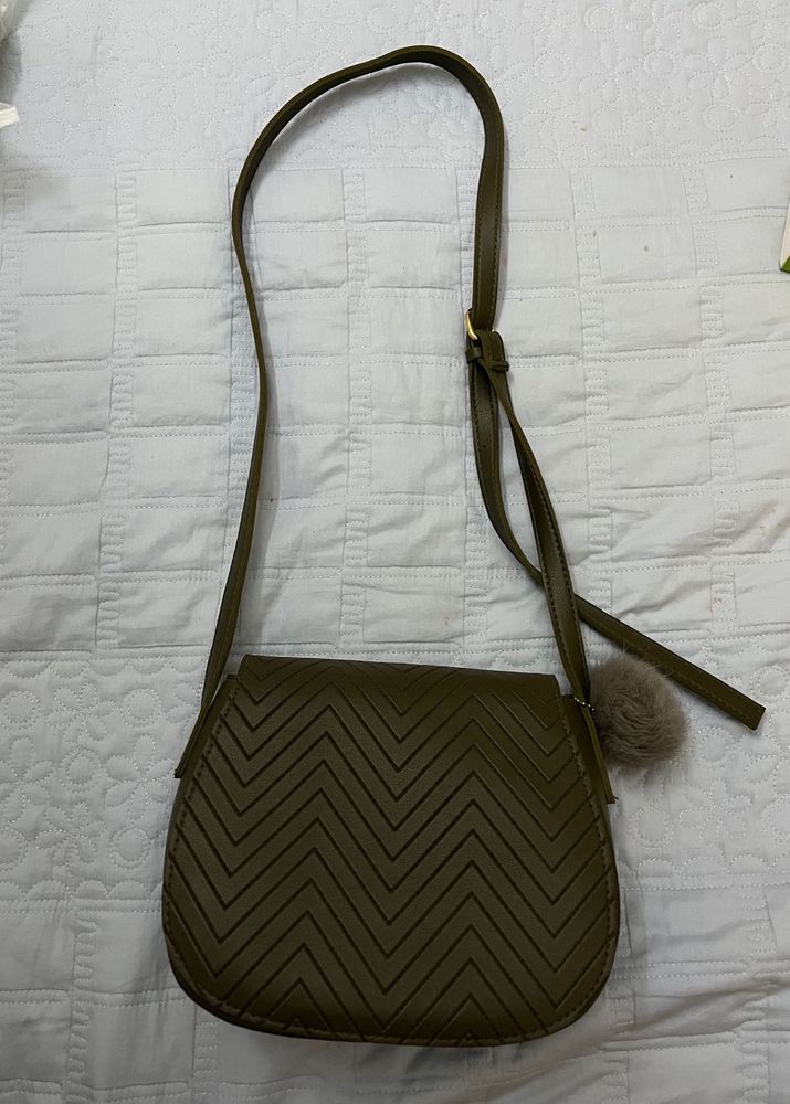 Olive Sling Bag