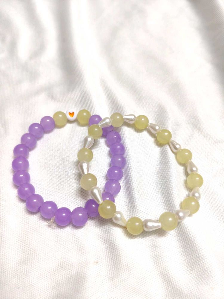 Beaded Bracelet Stack
