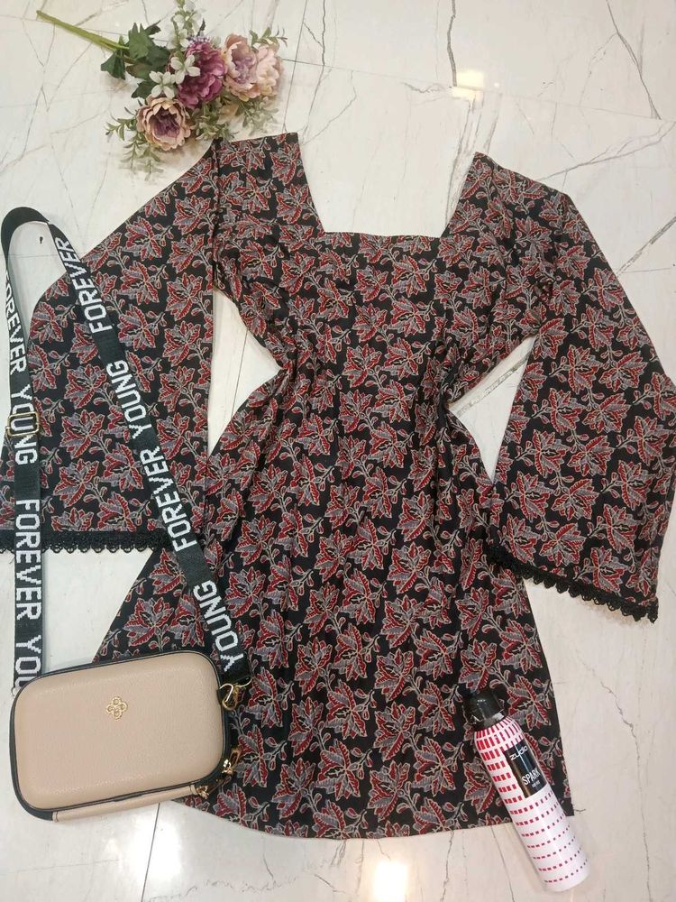 🆕 Pure Cotton Corset Short Kurta ✨🎀