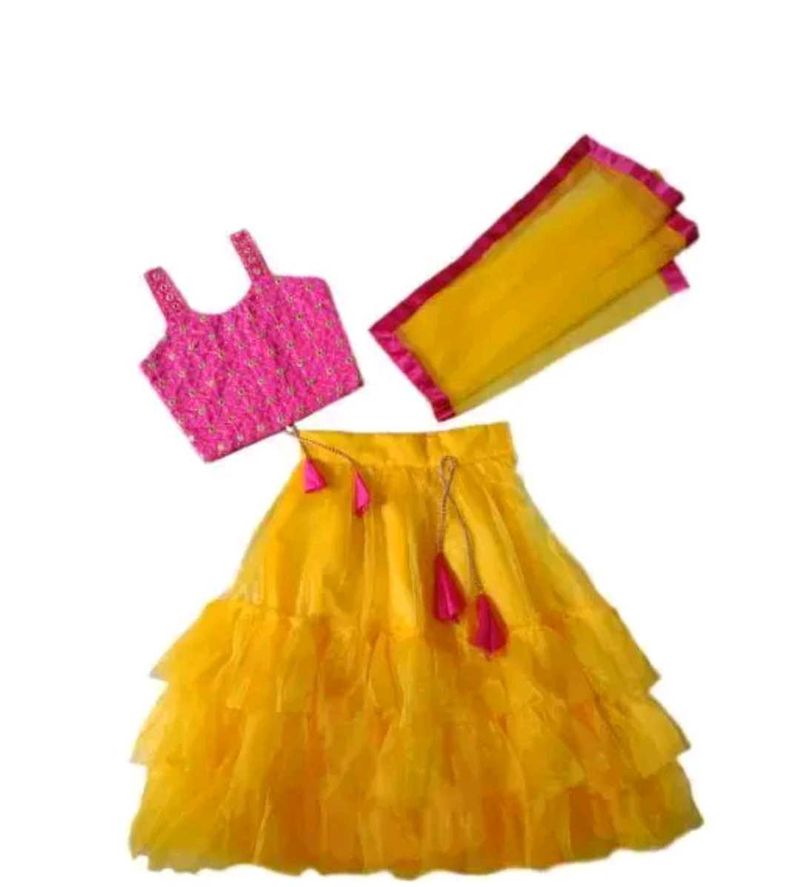 Beautiful Lengha For Babygirl 4-5 Years