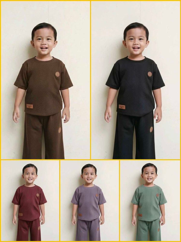 Baby Boys 5 Sleeve Top &amp; Baggy Pant