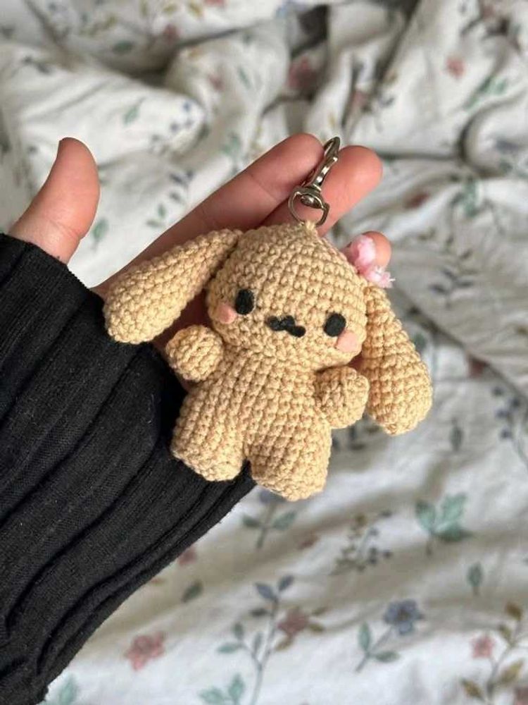 Crochet Bunny Charm