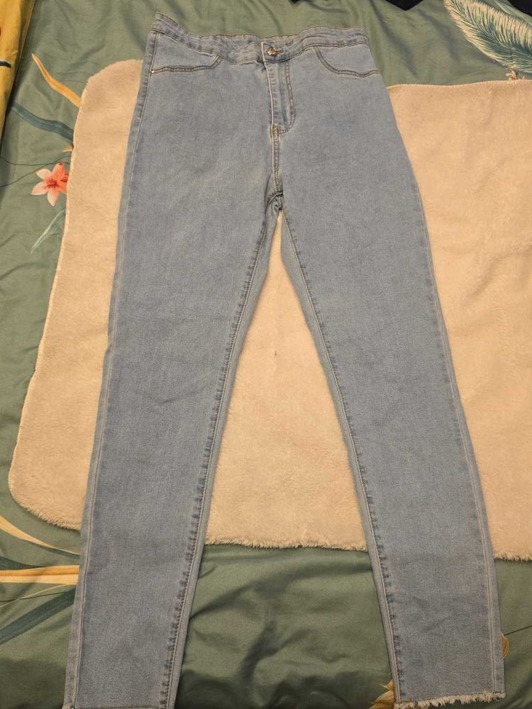 Light Wash Denim Jeans