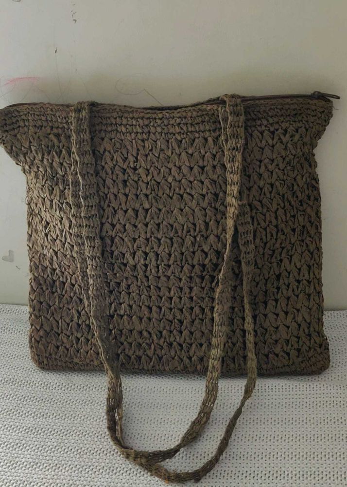 Straw Woven Shoulder Bag