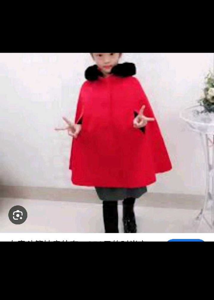 Adorable Red Costume Cape