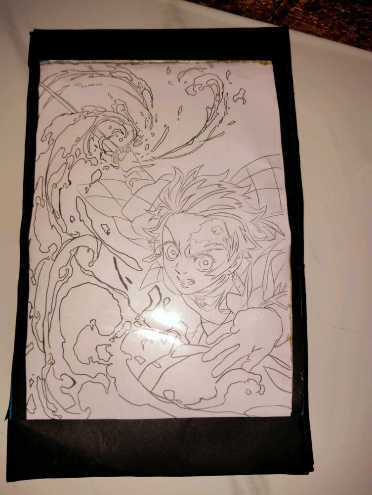3d Anime Light Painting