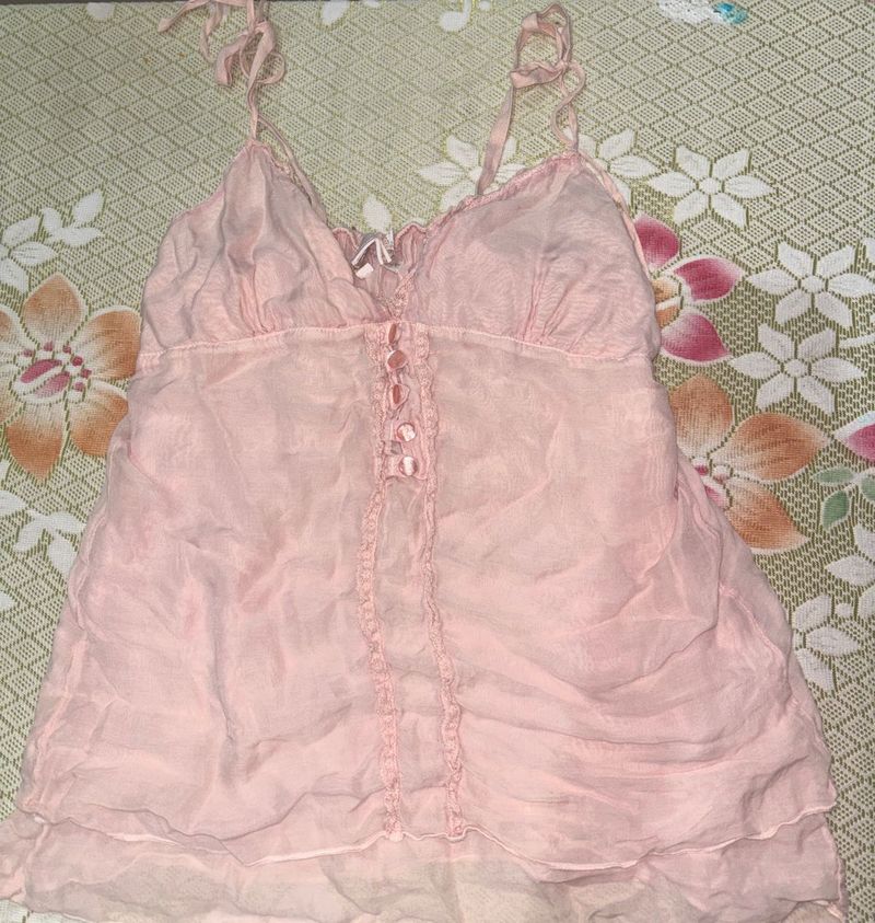 Pink Summer Top