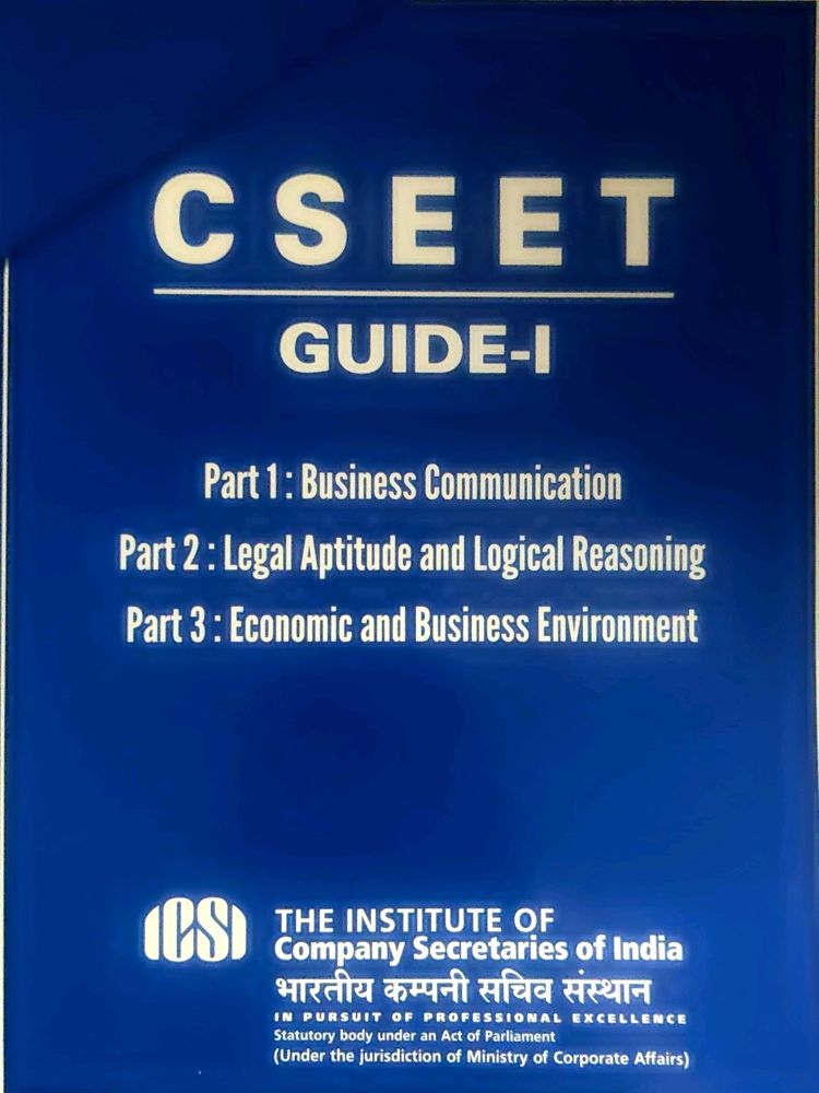 ICSI Guid 1 MCQ Solving Book