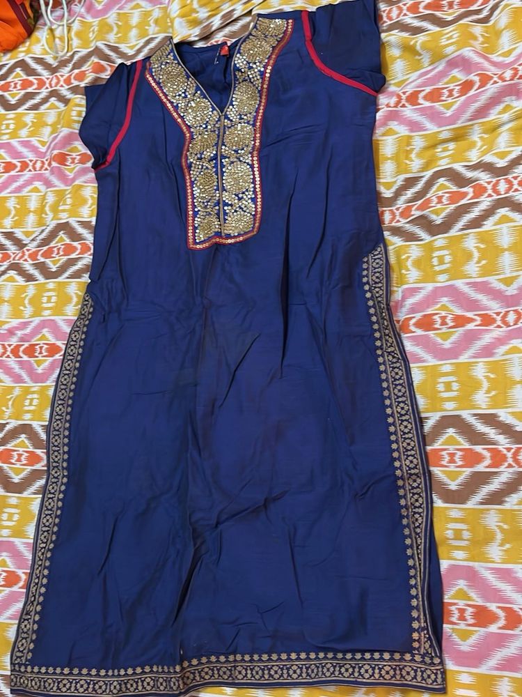 Elegant Blue Kurta