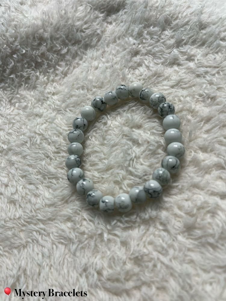 Marble Beaded Bracelet
