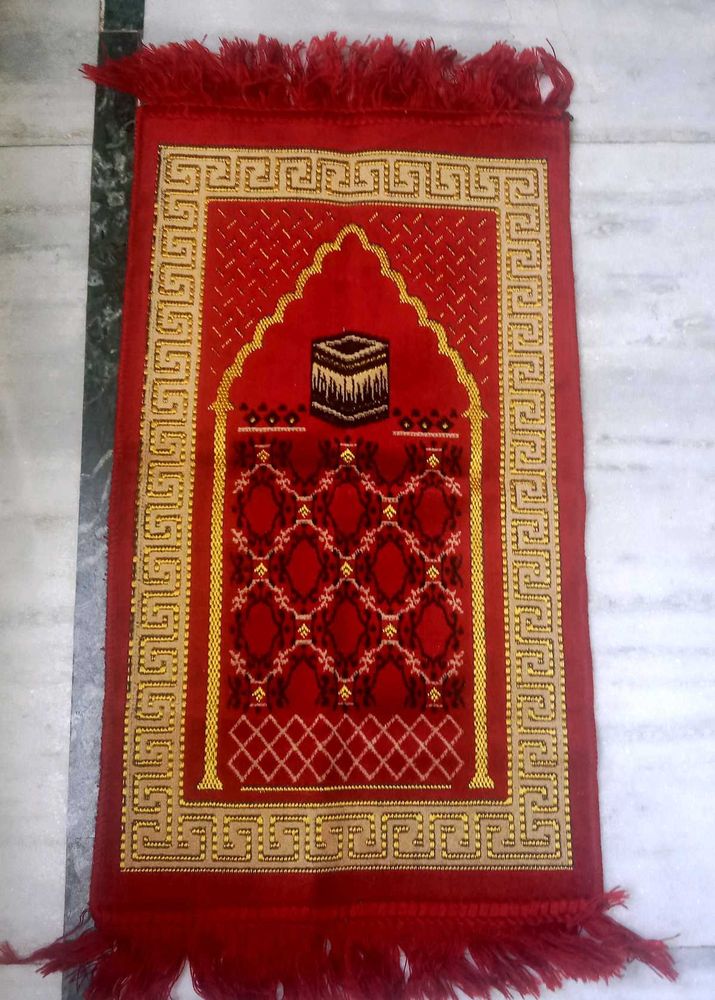 Red Prayer Rug