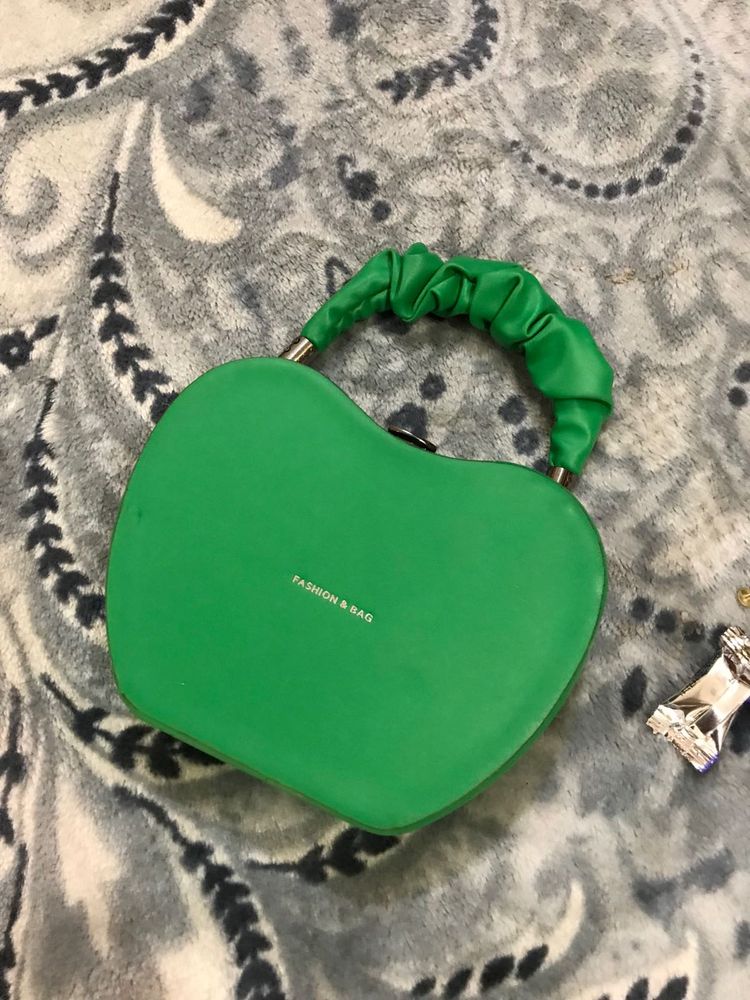 Apple green bag