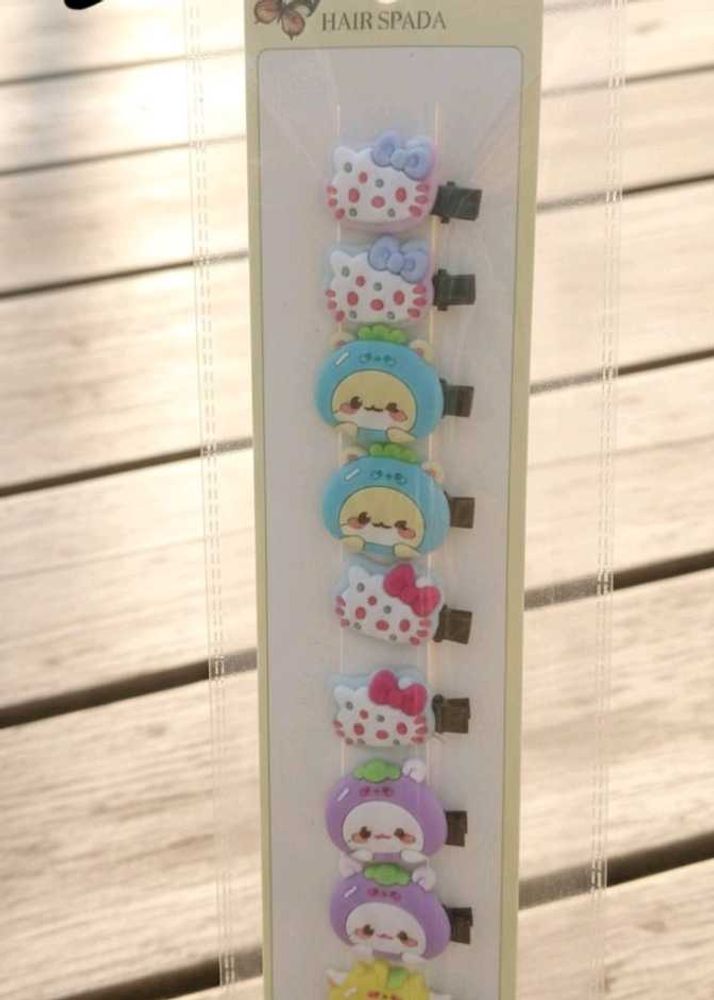 Kawaii Character Hair Clips