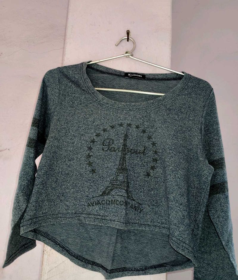 Paris Eiffel Tower Graphic Top