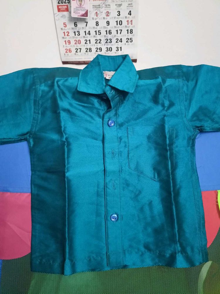 💙 Beautiful Traditional Shirt And Dothi 💙