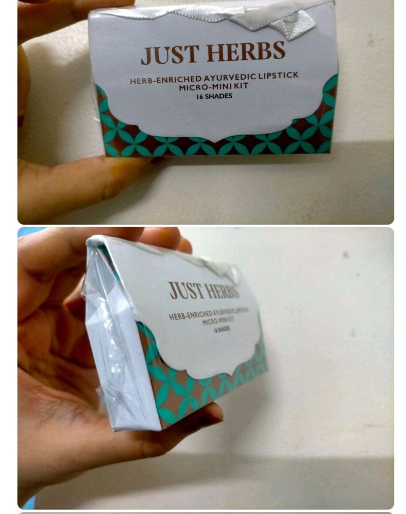 Just Herb Mini Lipstick Set Of 16