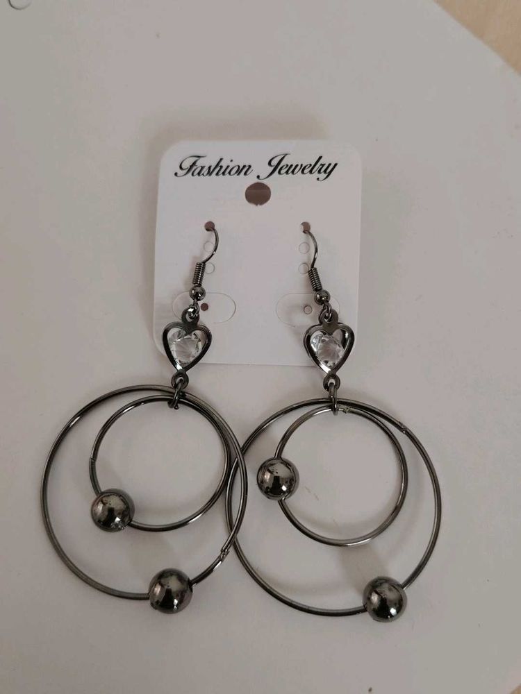 New Pair Of Silver Hoops