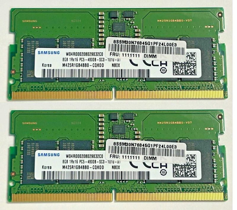 16 Gb DDR5 4800Mhz Ram