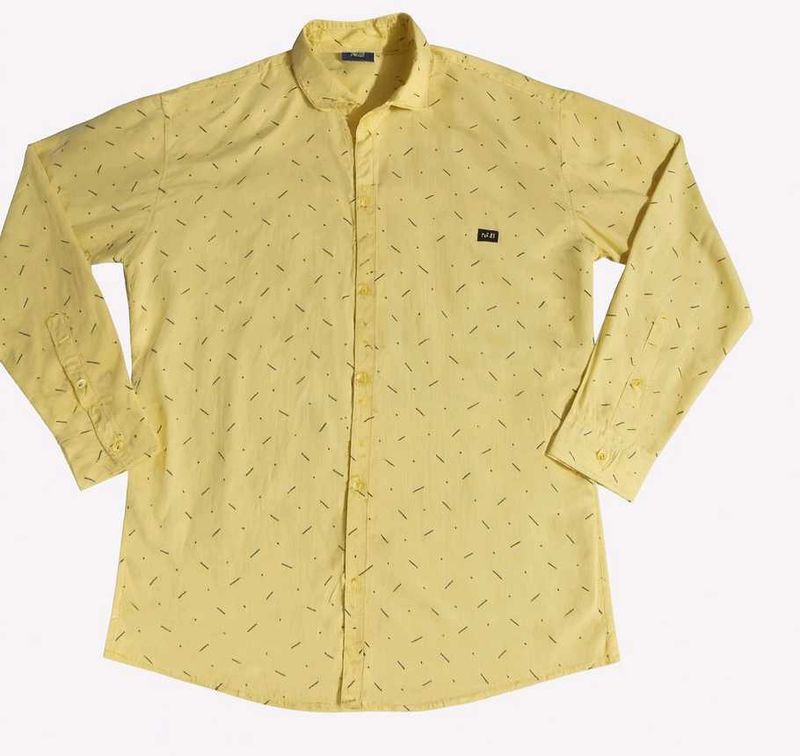 Yellow Patterned Shirt