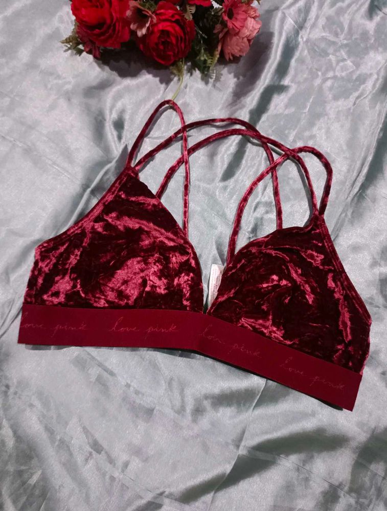Victoria&#39;s Secret Velvet Bralette