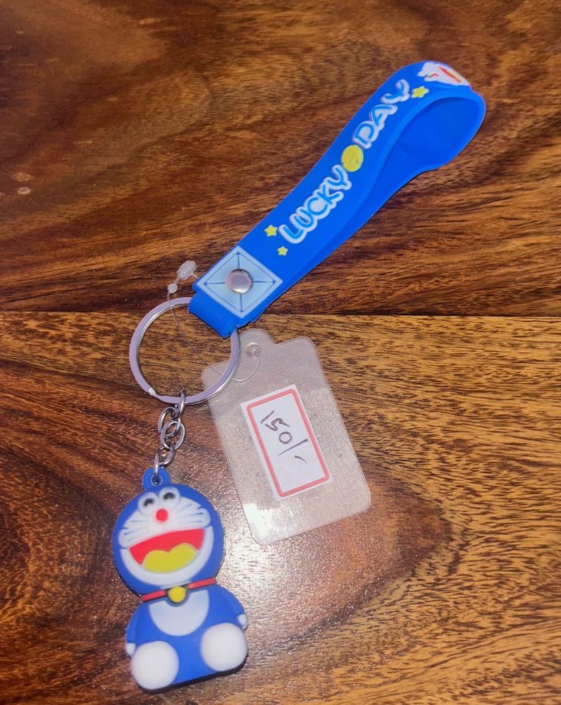 DORAEMON SILICON KEYCHAIN