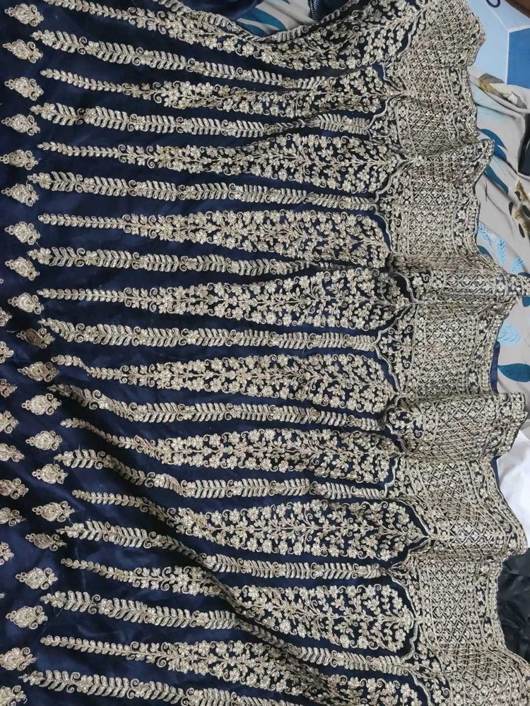 Heavy Lehanga Semi Stitched With Cancan