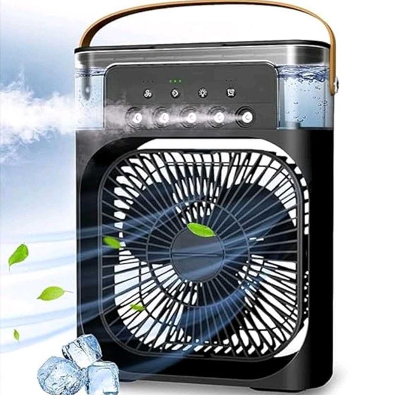 Portable Air Conditioner Fan  7 Colors Led Light