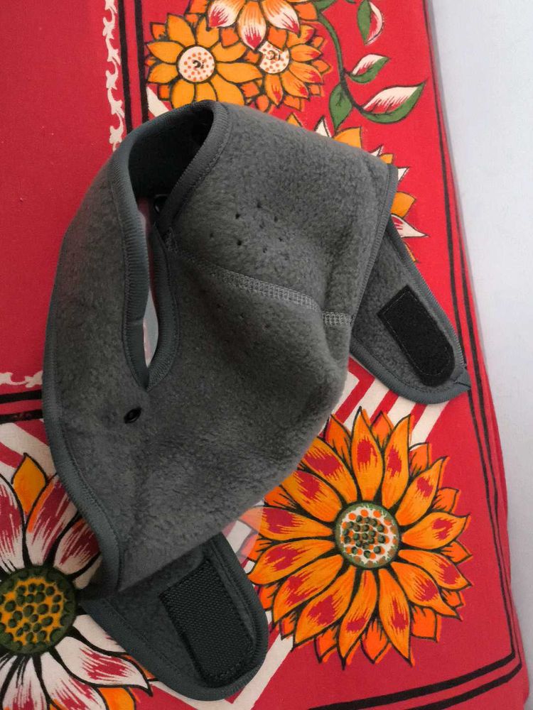 Gray Fleece Ear Warmer Headband