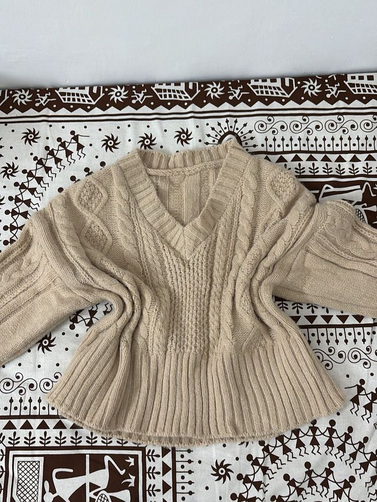 Cable Knit Sweater Vest