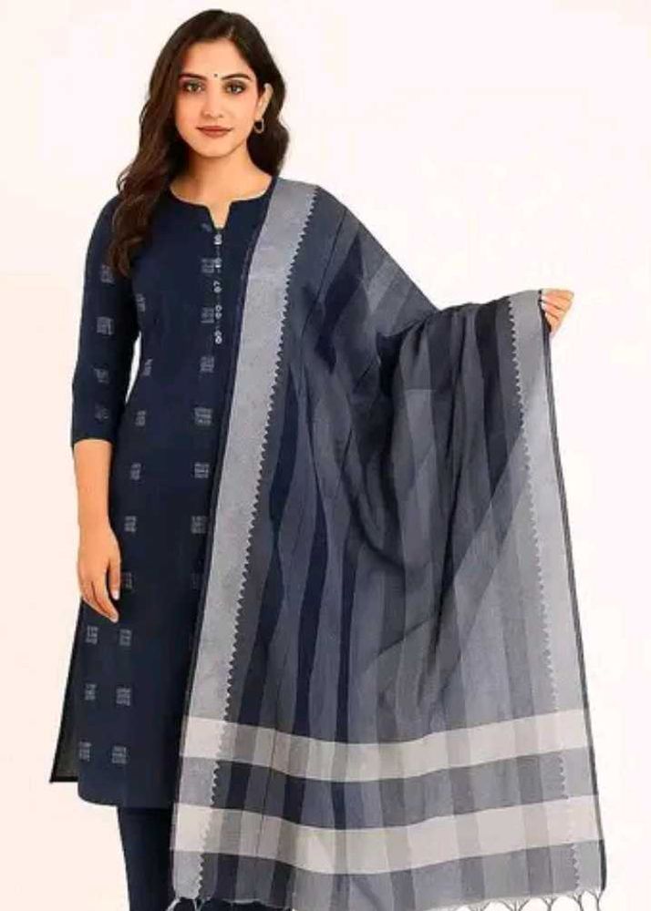 Elegant Navy Blue Kurta Set, all sizes available